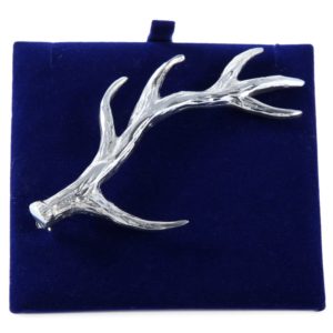 Lady Ann of Glencoe - Pin Collection - Stag's Horn Kilt Pin - Polished Finish