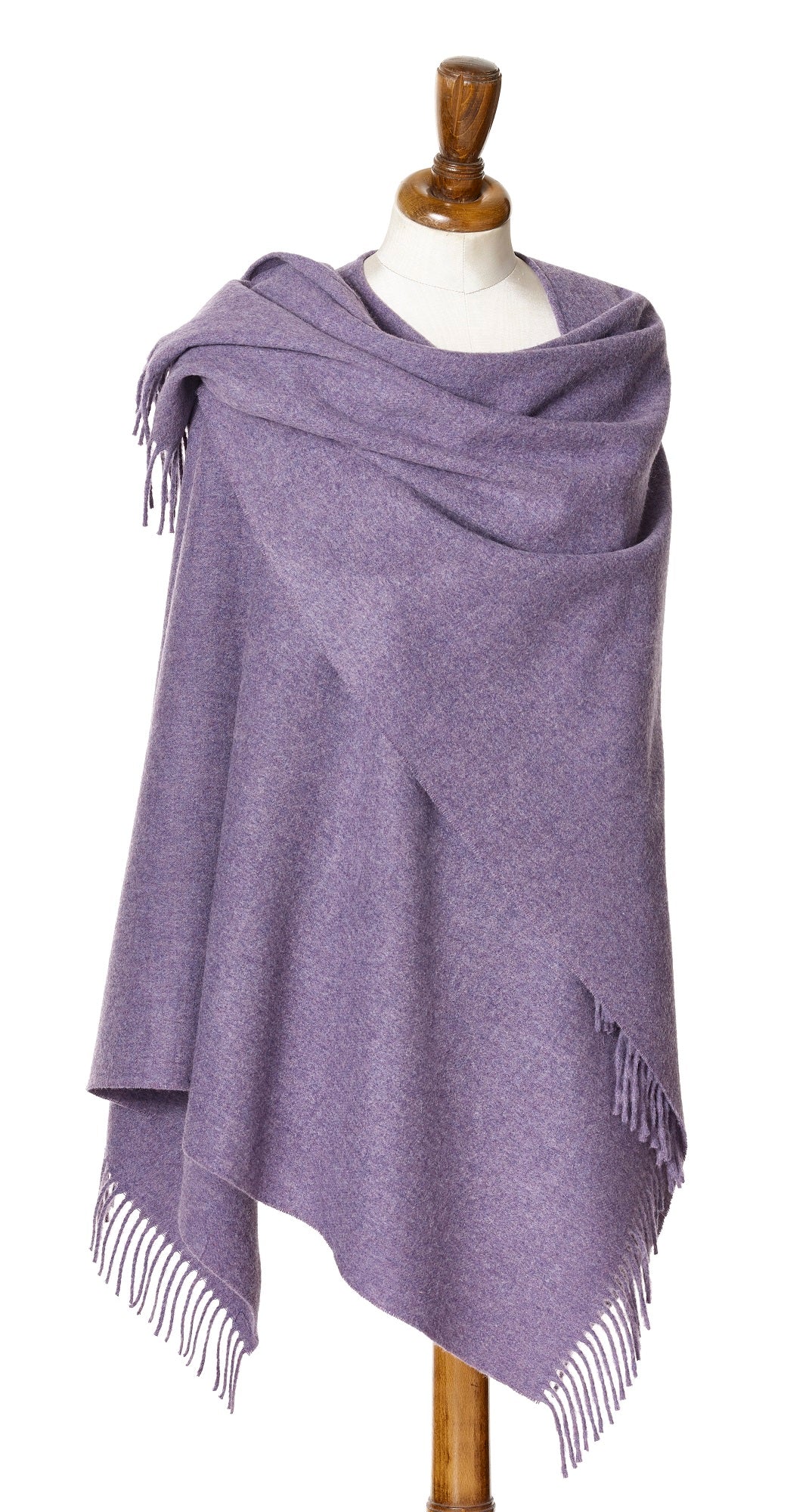 Blanket Scarf - Shawl - Stole - Wrap - Plain Luxury Lavender