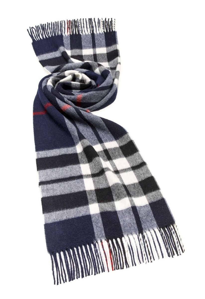 Blanket Scarf - Shawl - Stole - Wrap - Westminster Navy Country Stole