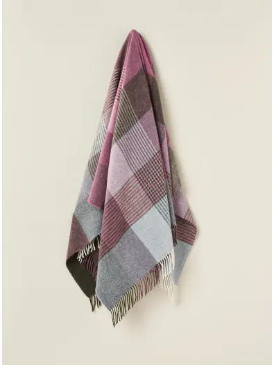 Transitional Marble 2024 Throw - Villa - Shetland Quality Wool - Made in England