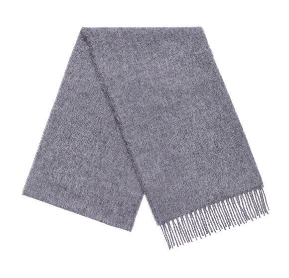 Luxury Plain Gray Scarf