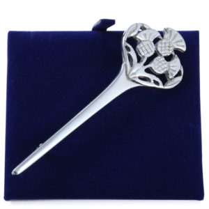 Lady Ann of Glencoe - Pin Collection - Kilt Pin Three Thistles