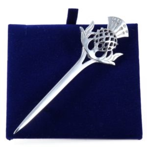 Lady Ann of Glencoe - Pin Collection - Stag's Horn Kilt Pin - Polished Finish