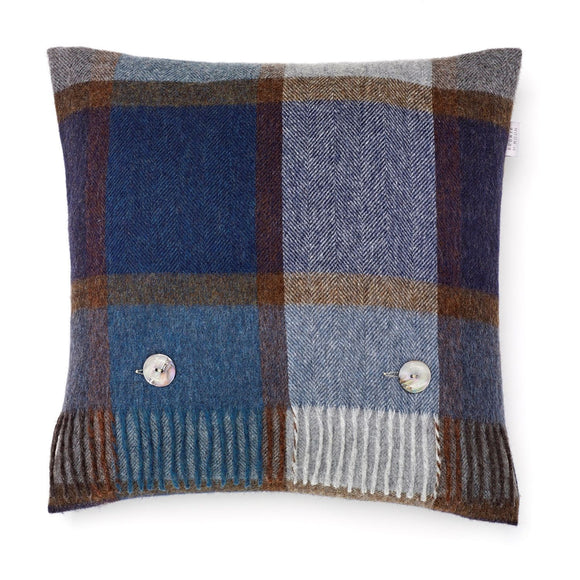 Merino Lambswool - Pateley Blue - Pillow