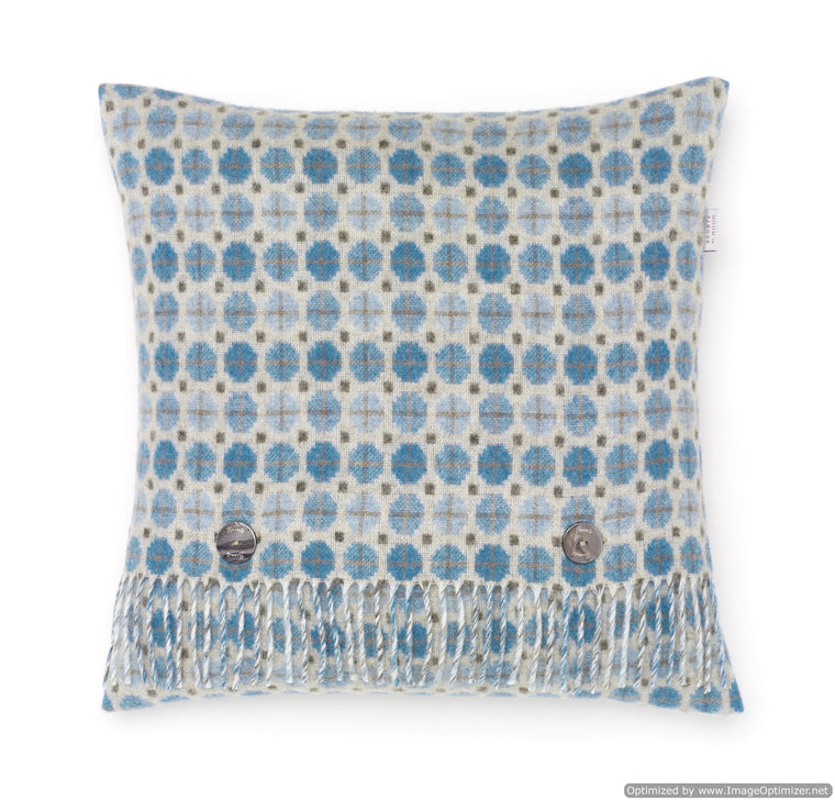 Merino Lambswool - Milan Aqua - Pillow