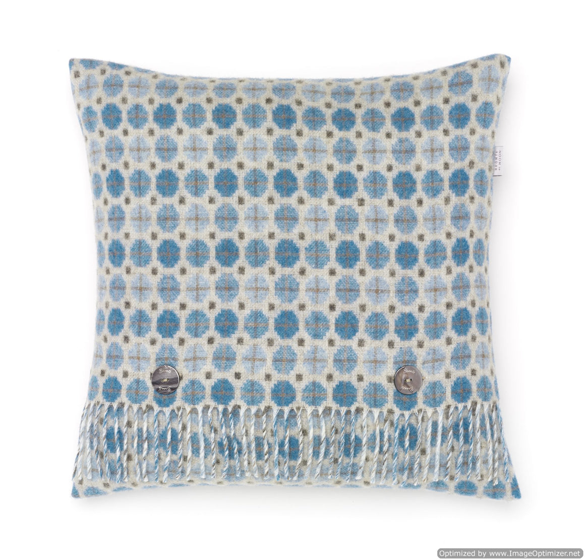 Merino Lambswool - Milan Aqua - Pillow