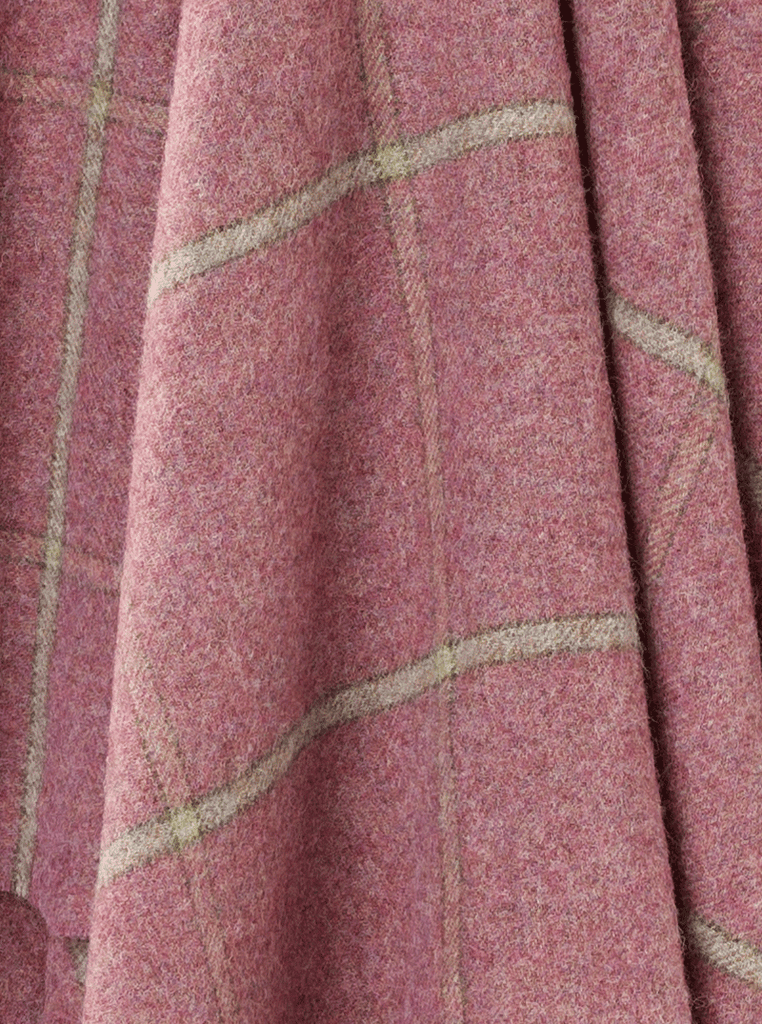 Shetland Quality - Pure New Wool - Kingham - Heather Throw/Blanket