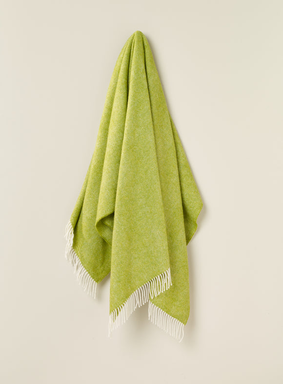 Pure New Wool - Herringbone Picnic Blankets - Bronte by Moon