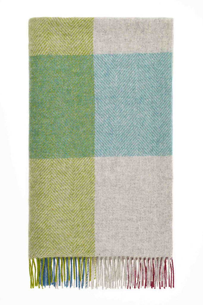 Harland Heather - Merino Lambswool Throw - Made in England