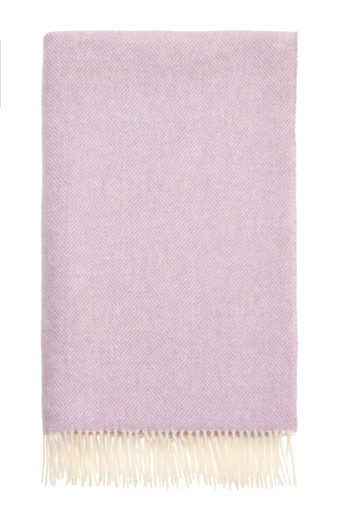 Herringbone Throw/Picnic Blankets - 100% British Wool - Made in England