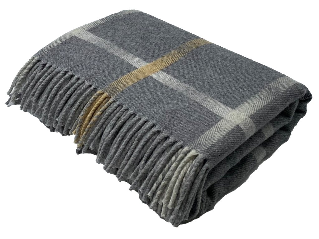 Maree Mist - Merino Lambswool Throws - Made in Scotland