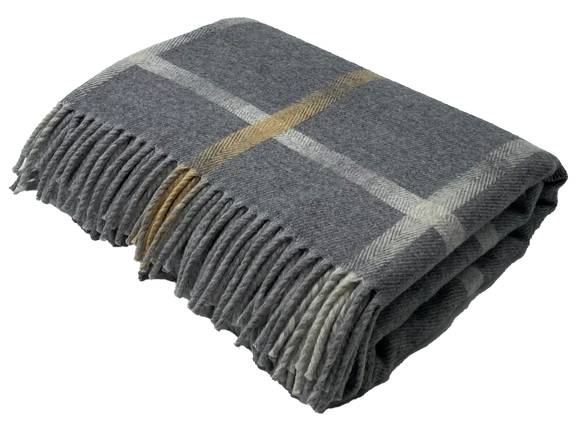 Maree Mist - Merino Lambswool Throws - Made in Scotland