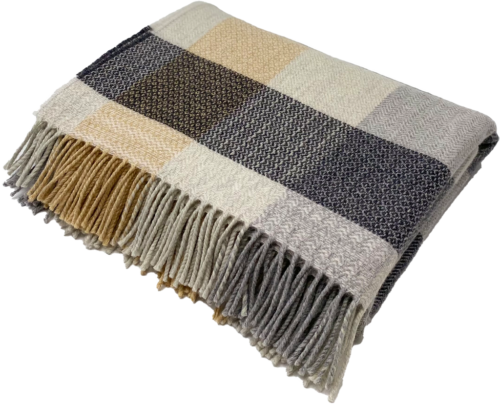 Patchwork Croft - Merino Lambswool Throws - Made in Scotland