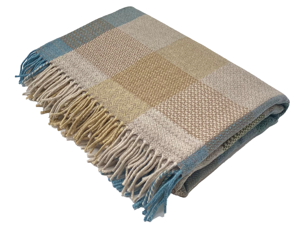 Patchwork Hayloft - Merino Lambswool Throws - Made in Scotland