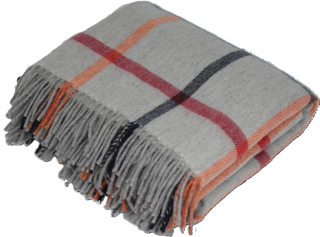 Milton Melba - Merino Lambswool Throw - Made in Scotland