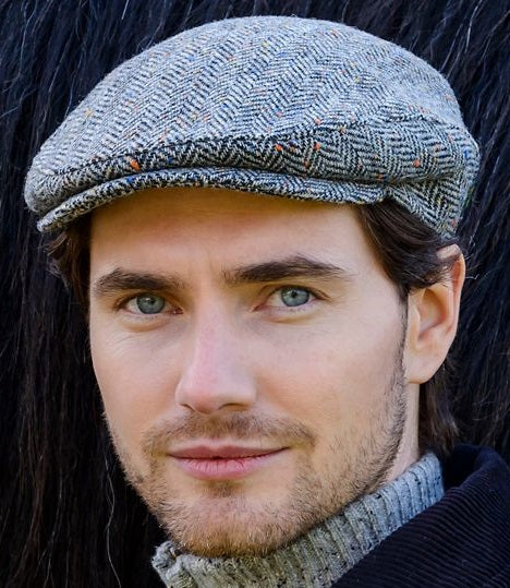 Trinity Tweed Flat Caps, Collection A, Made in Ireland, Unisex