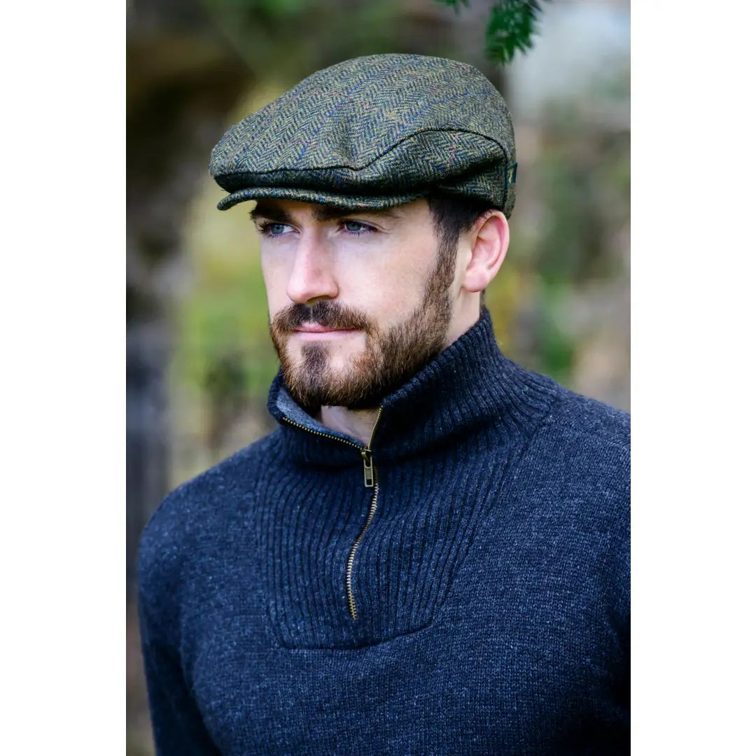 Trinity Tweed Flat Caps - Made in Ireland - Unisex