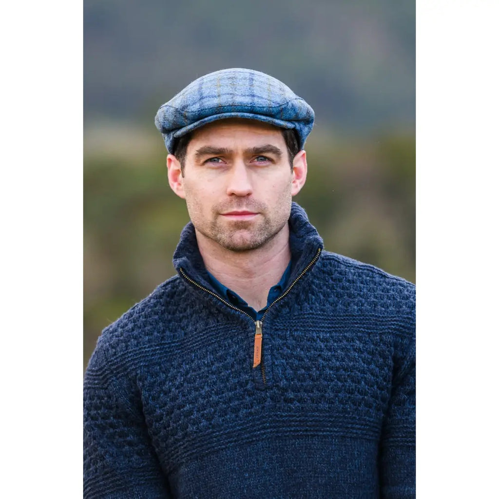 Trinity Tweed Flat Caps - Made in Ireland - Unisex