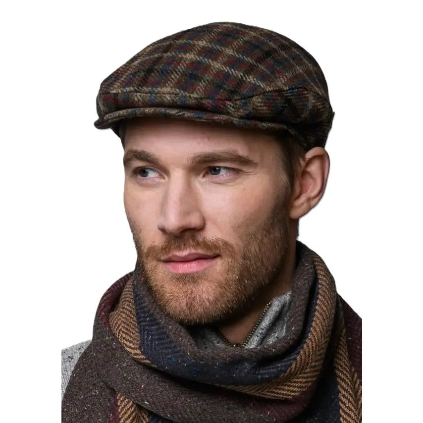 Trinity Tweed Flat Caps - Made in Ireland - Unisex