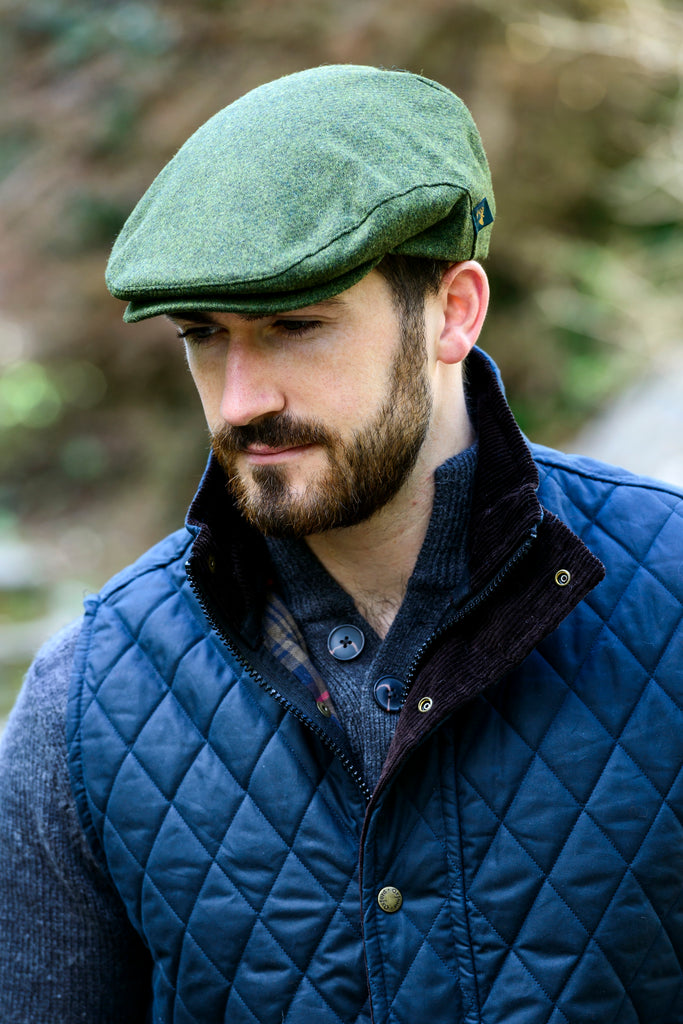 Trinity Tweed Flat Caps, Collection A, Made in Ireland, Unisex