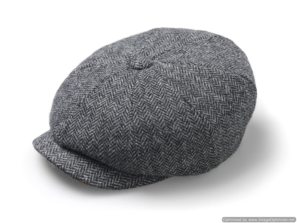 Peaky Cap - Unisex - Bakers Boy Cap / Hat - Made in England - Bronte by Moon