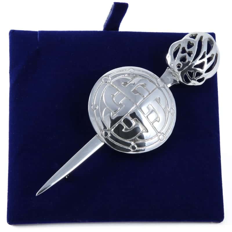Lady Ann of Glencoe - Pin Collection - Kilt Pin Round Shield