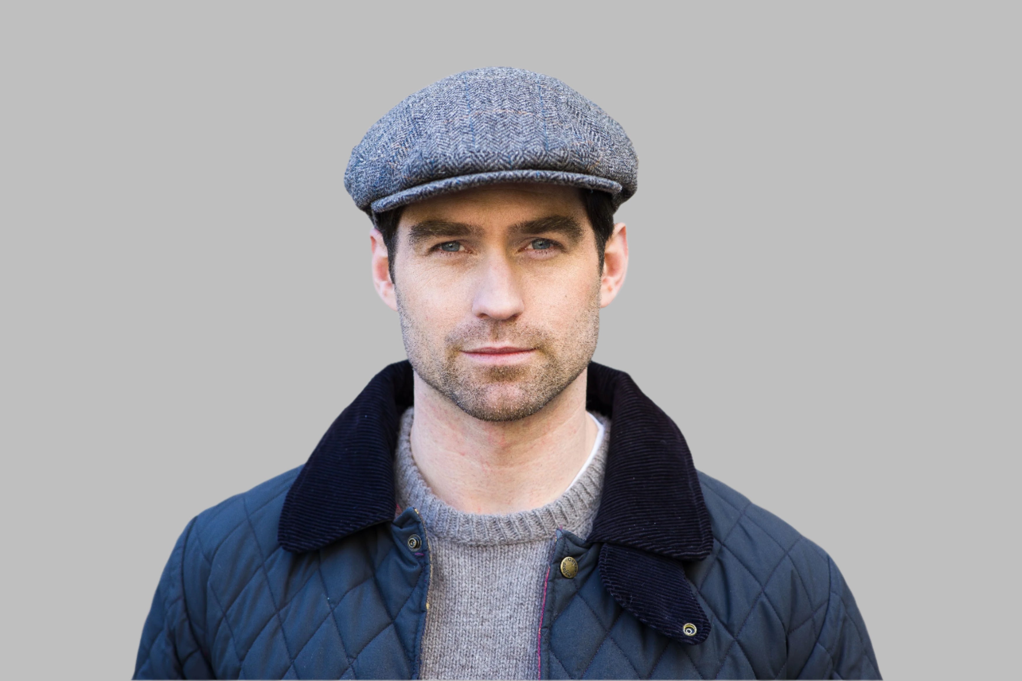 Men’s Flat Caps - Made in Ireland - Kerry Cap - Bronte Moon