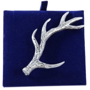 Lady Ann of Glencoe - Pin Collection - Stag's Horn Kilt Pin - Matt Finish