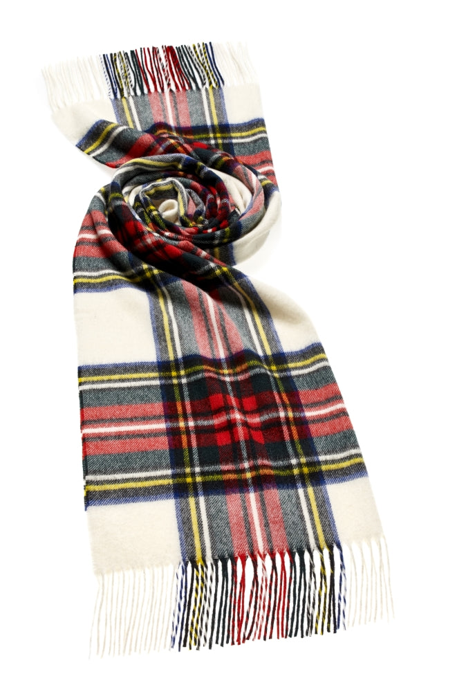 Tartan Wide 10" Dress Stewart Scarf Tartan Wide 10" Dress Stewart Scarf
