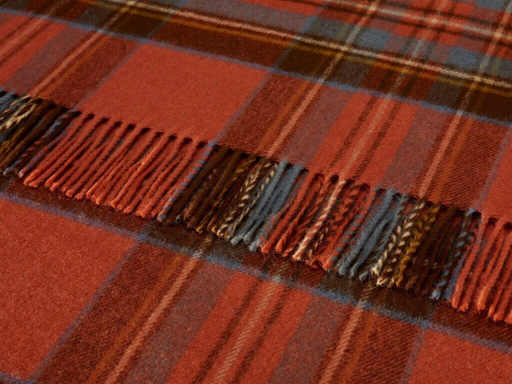 Blanket Scarf - Shawl - Stole - Wrap - Tartan - Antique Royal Stewart