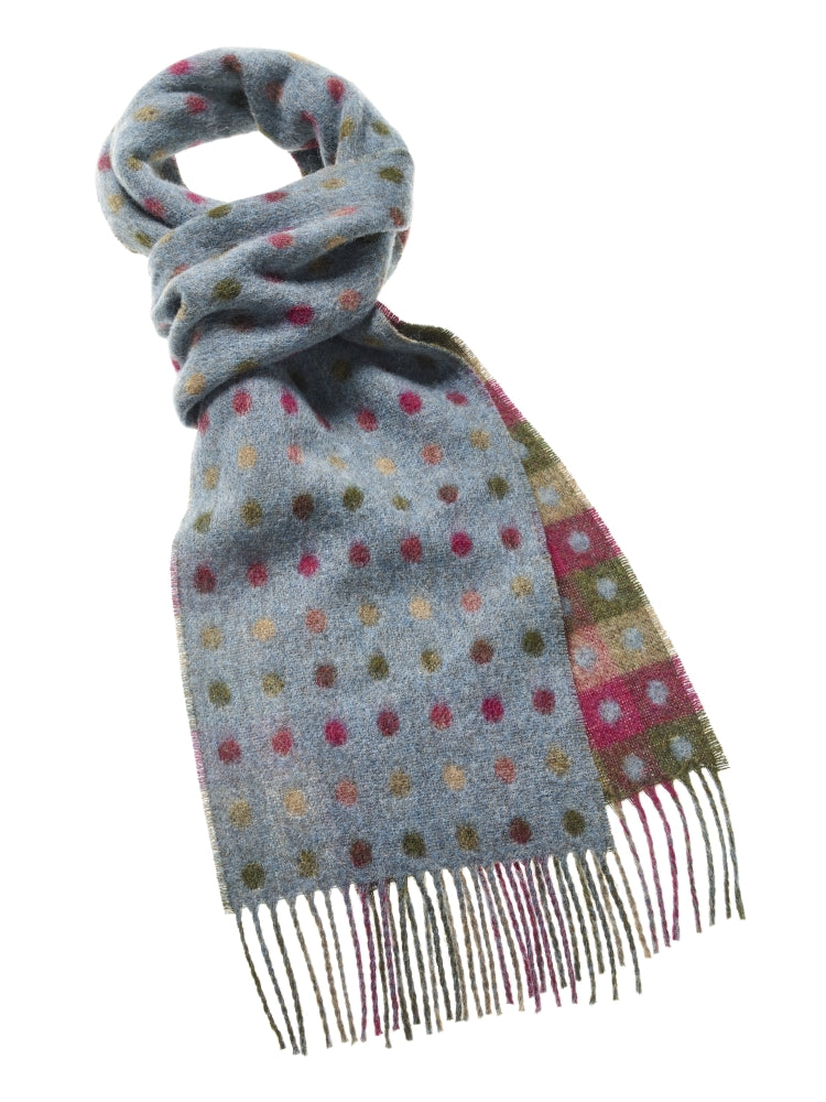 Bronte Moon - Spot Check Scarf - Teal