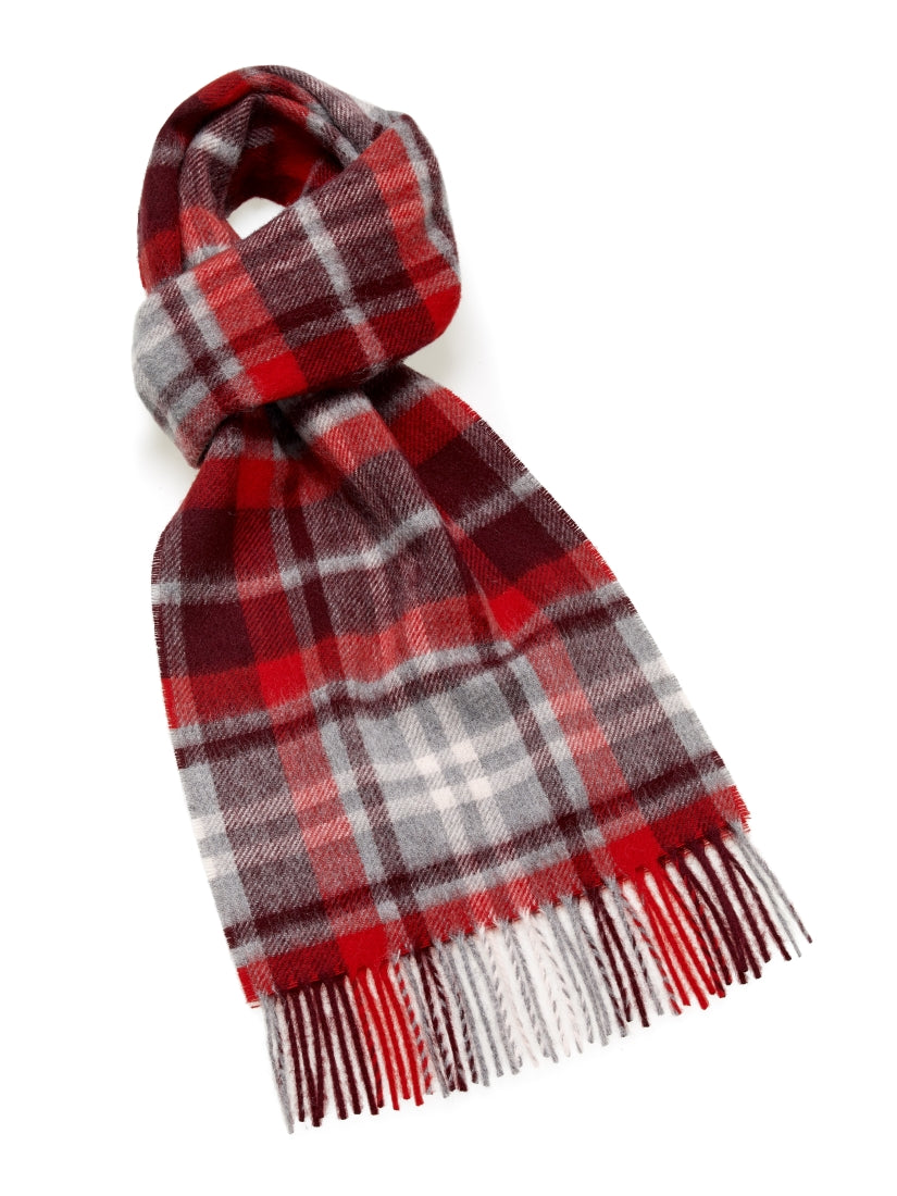 Red and silver deals scarf