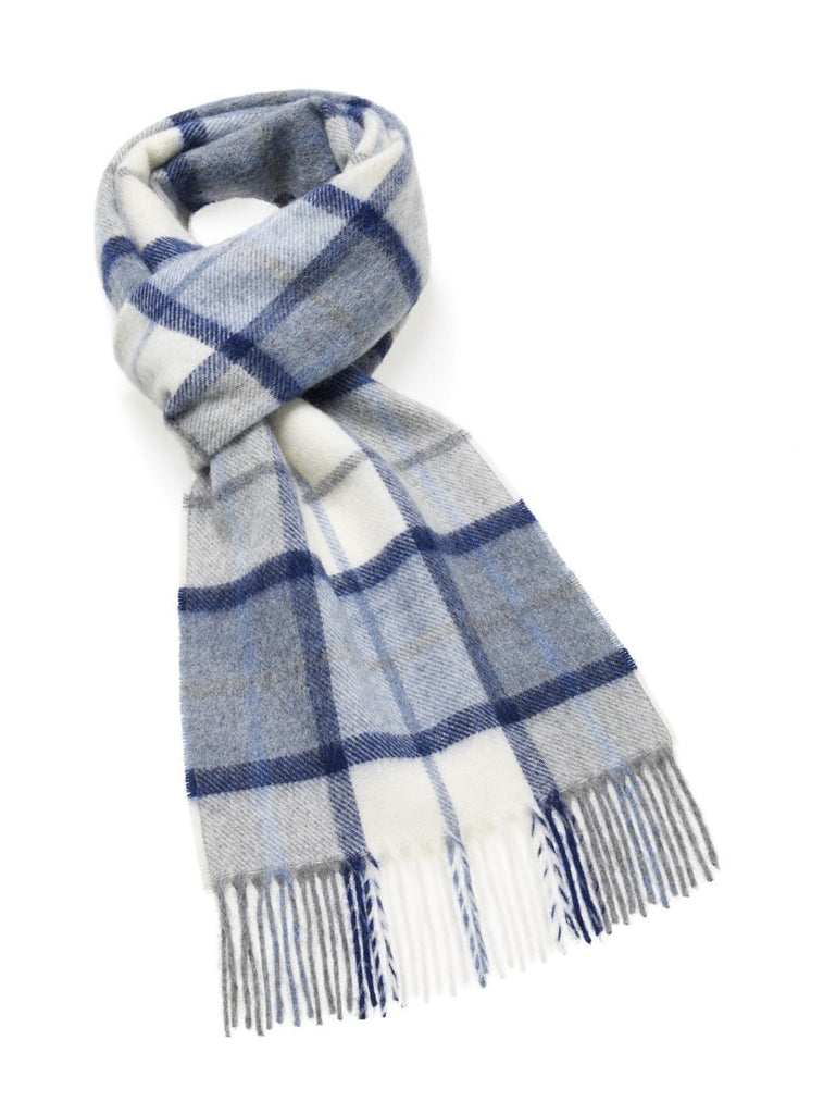 Winchester Sky Scarf - Merino Lambswool - Made in England