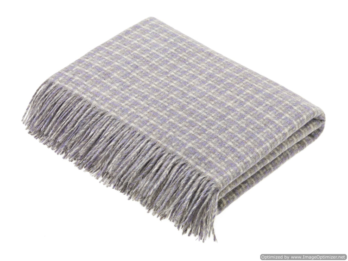 Transitional Marble Throw - Villa - Shetland Quality Wool - Made in England