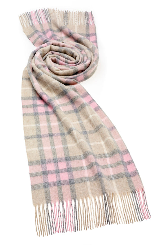 Blanket Scarf - Shawl - Stole - Wrap - Canons Pale Pink