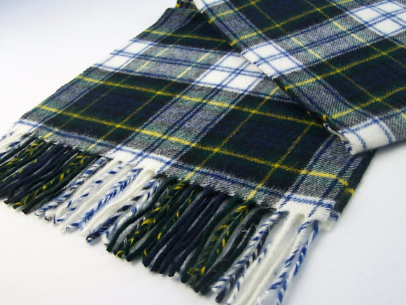 Tartan Clan Dress Gordon Scarf - Made in the UK